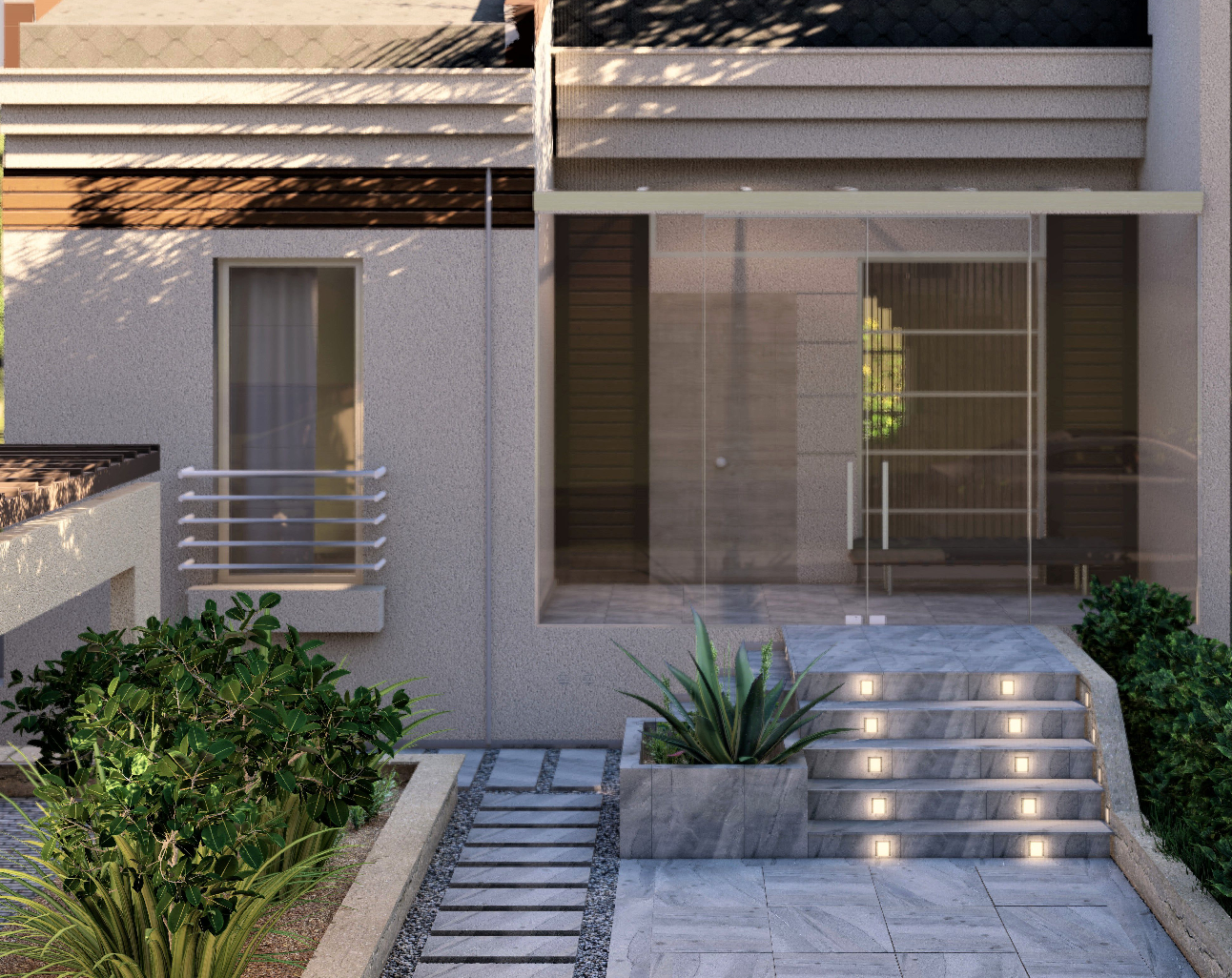 Modern residential building