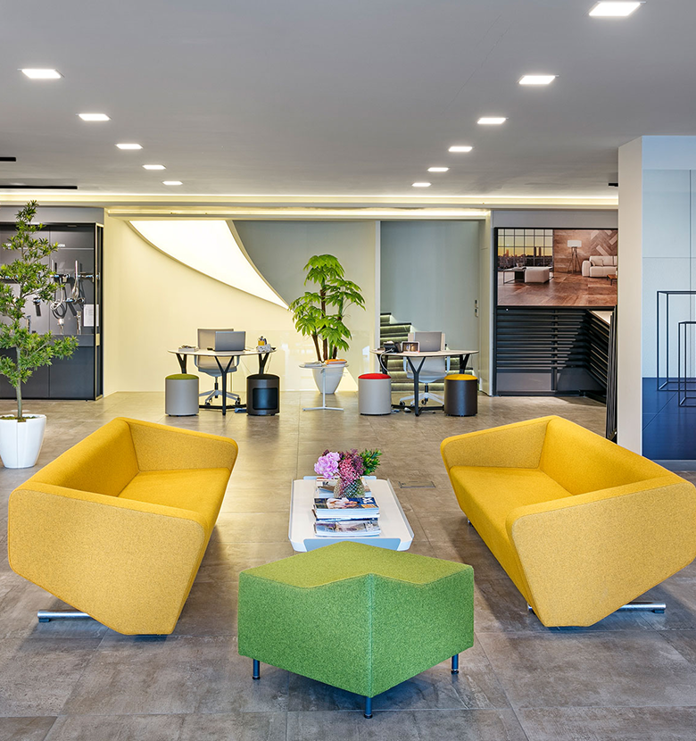 Exterior of modern building